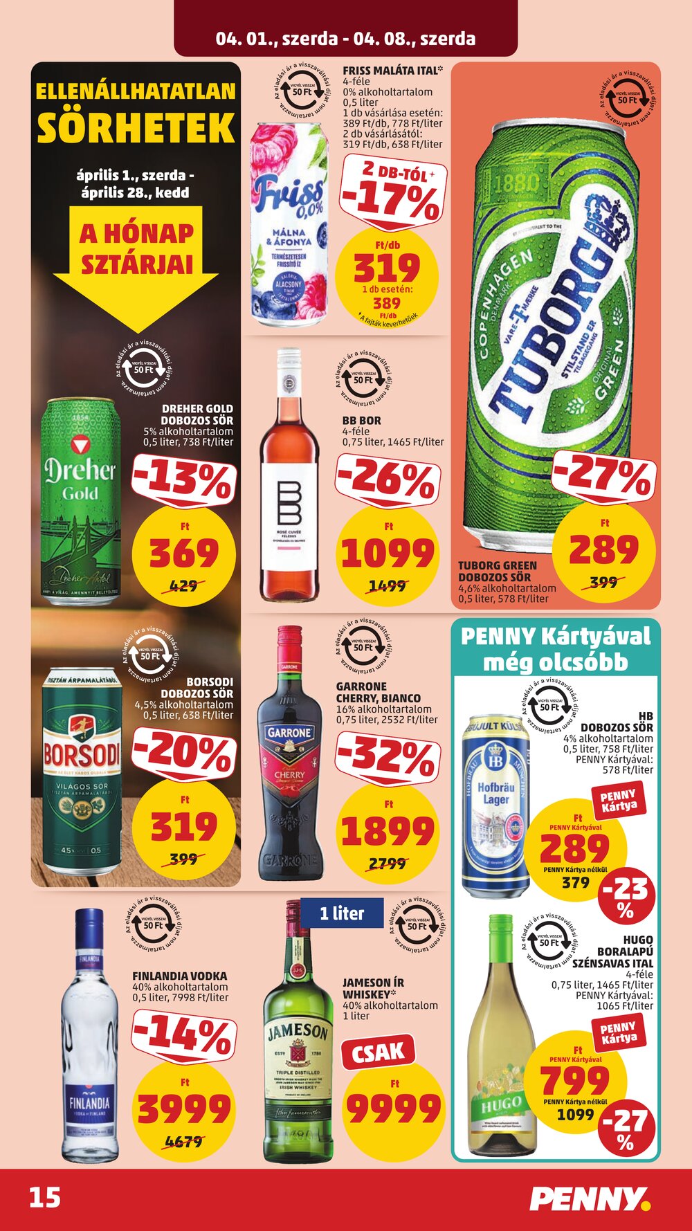 Penny Market akciós újság 2026.04.01-től - 19. oldal.