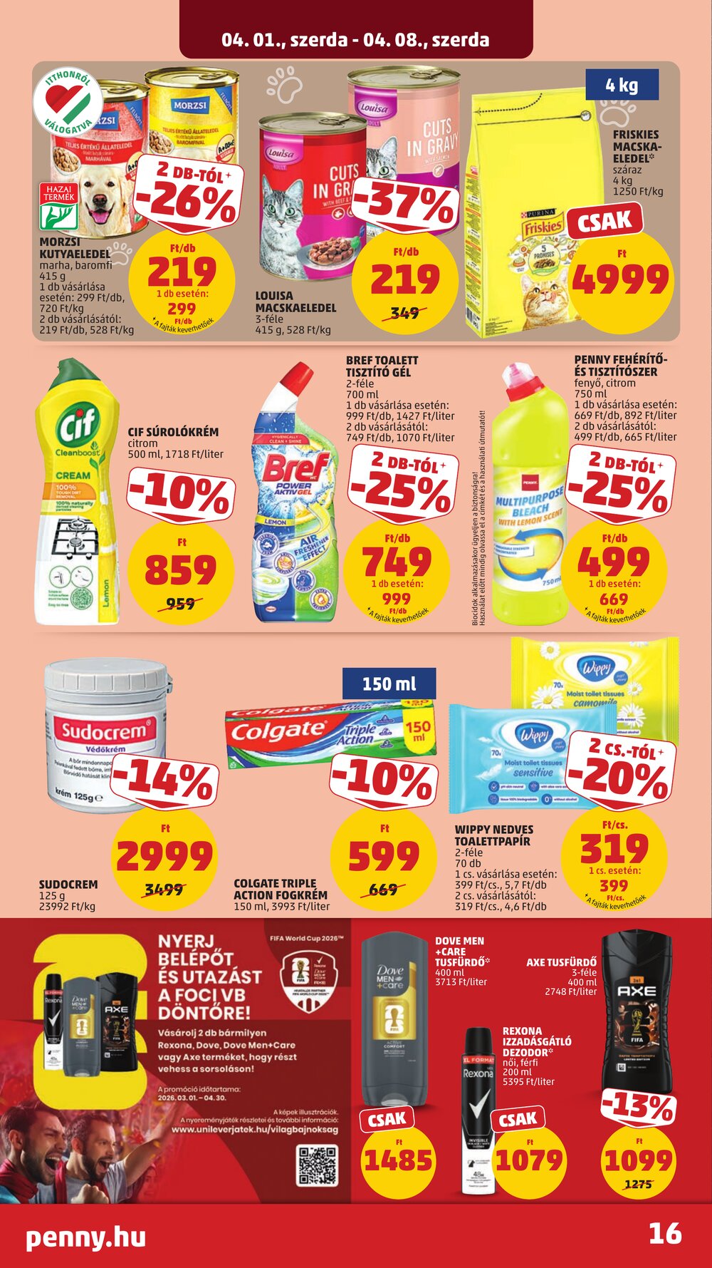 Penny Market akciós újság 2026.04.01-től - 20. oldal.