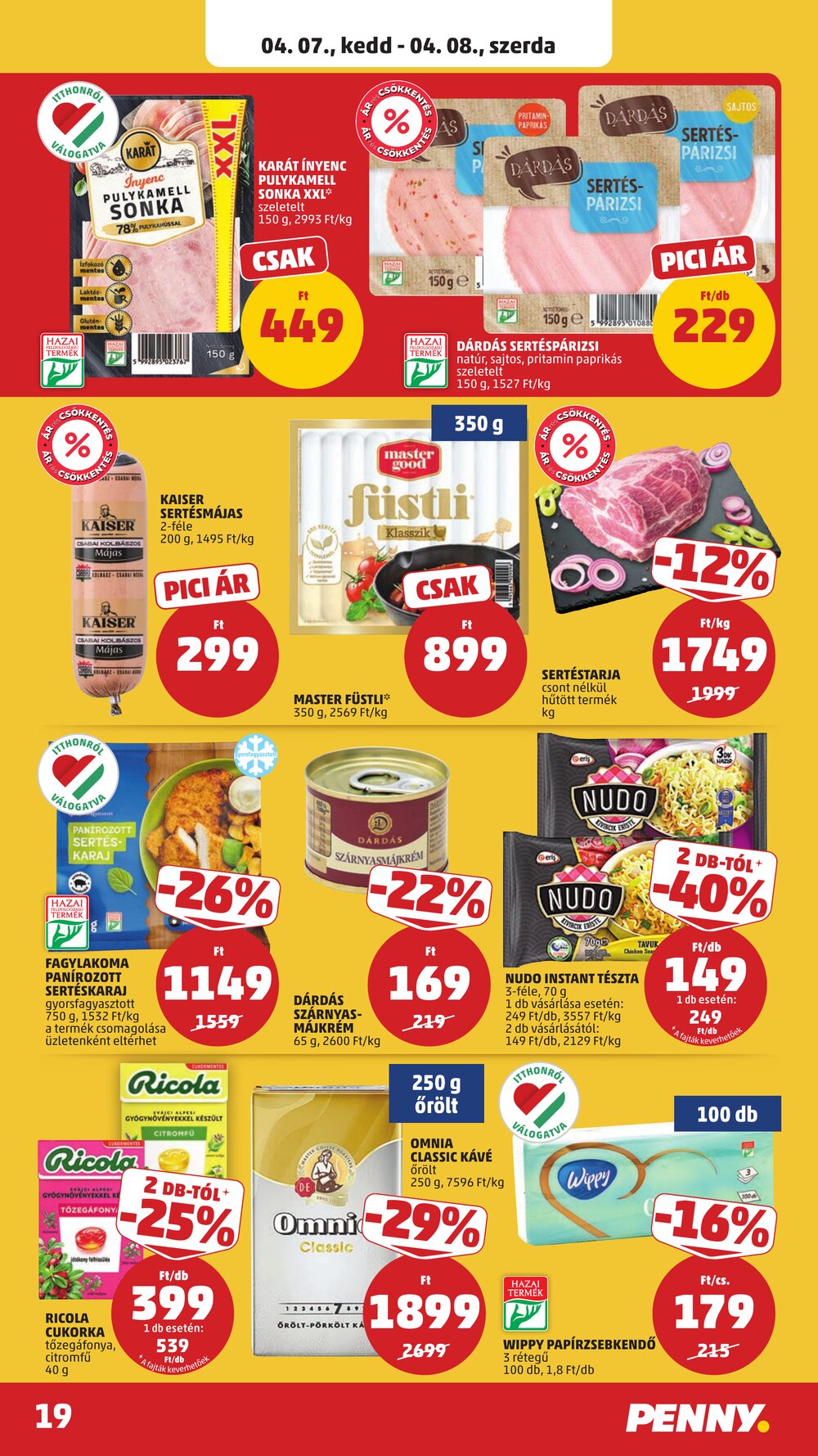 Penny Market akciós újság 2026.04.01-től - 23. oldal.