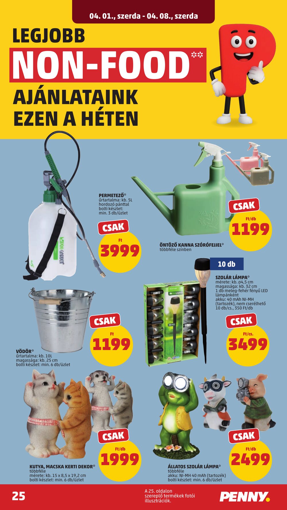 Penny Market akciós újság 2026.04.01-től - 29. oldal.