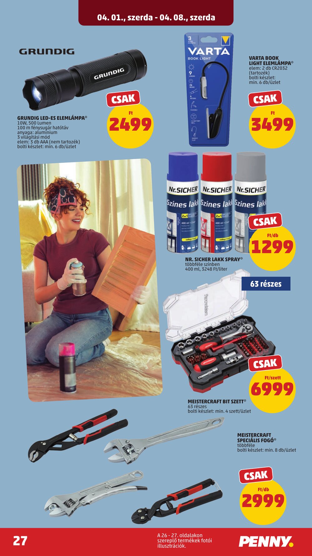 Penny Market akciós újság 2026.04.01-től - 31. oldal.