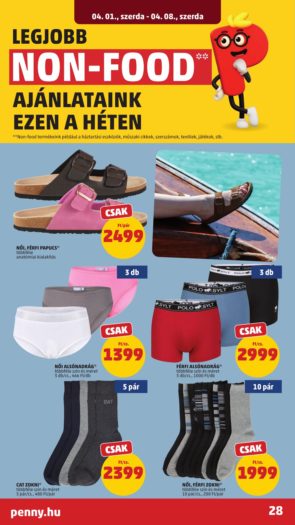 Penny Market akciós újság 2026.04.01-től - 32. oldal.