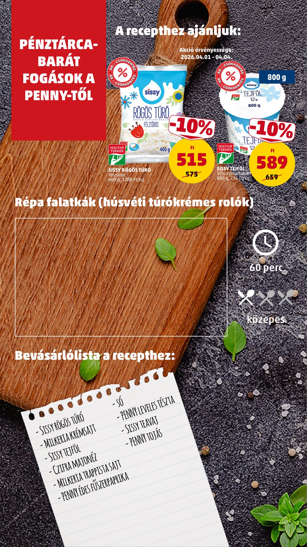 Penny Market akciós újság 2026.04.01-től - 8. oldal.