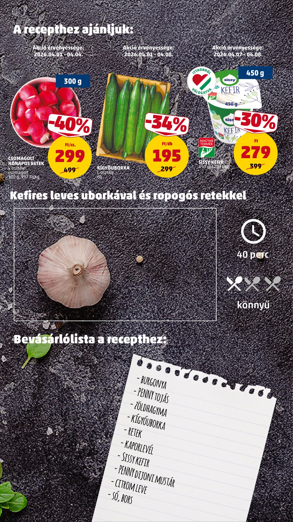 Penny Market akciós újság 2026.04.01-től - 9. oldal.