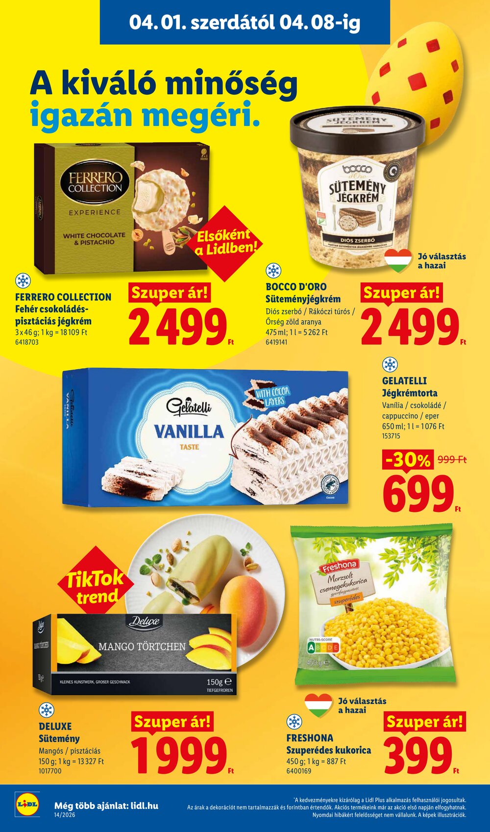 Lidl akciós újság 2026.04.01-től - 10. oldal.