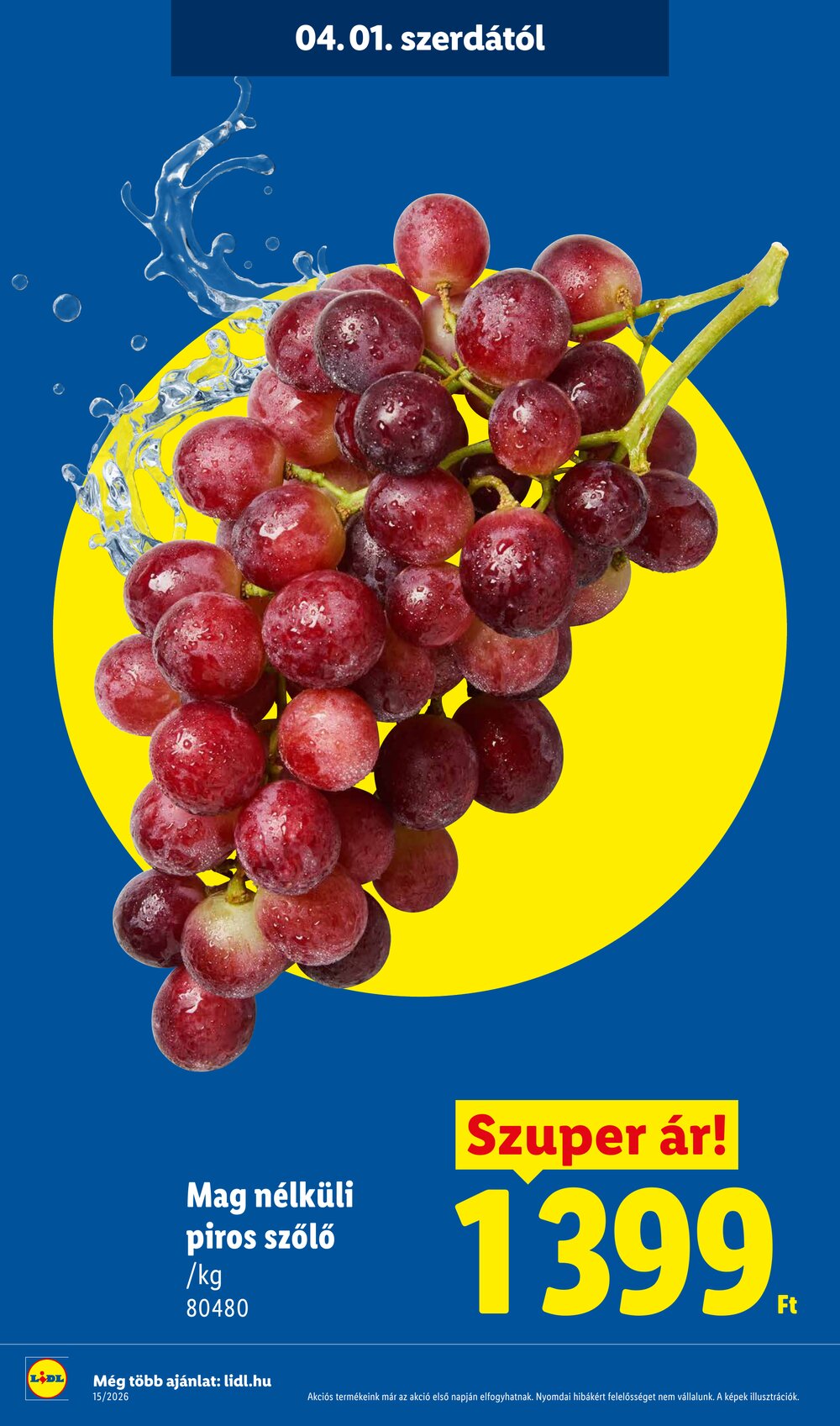 Lidl akciós újság 2026.04.01-től - 2. oldal.