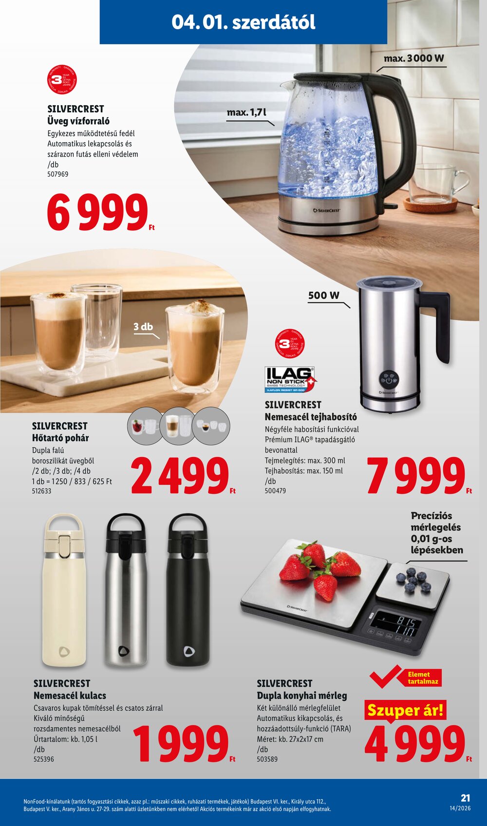 Lidl akciós újság 2026.04.01-től - 21. oldal.