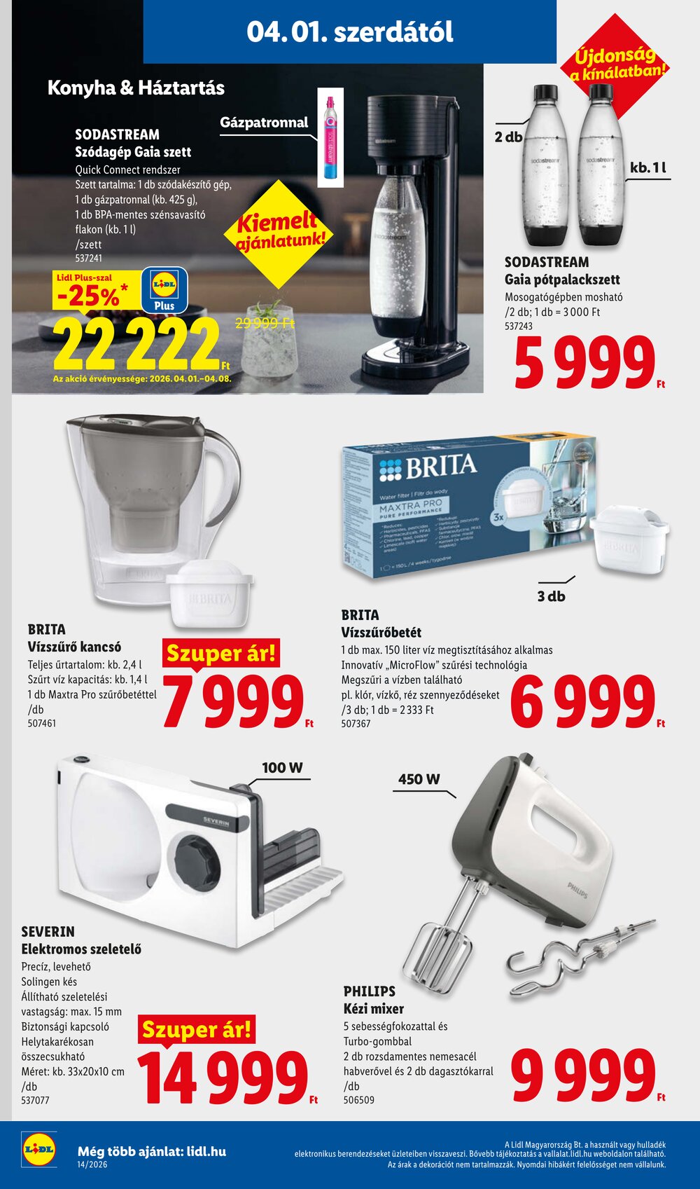 Lidl akciós újság 2026.04.01-től - 24. oldal.