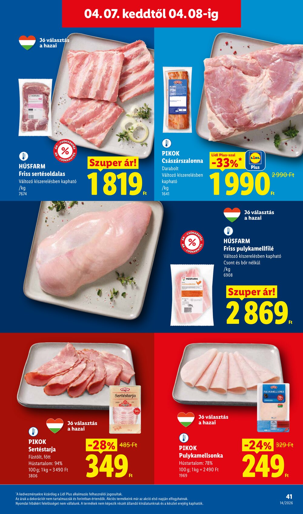 Lidl akciós újság 2026.04.01-től - 41. oldal.