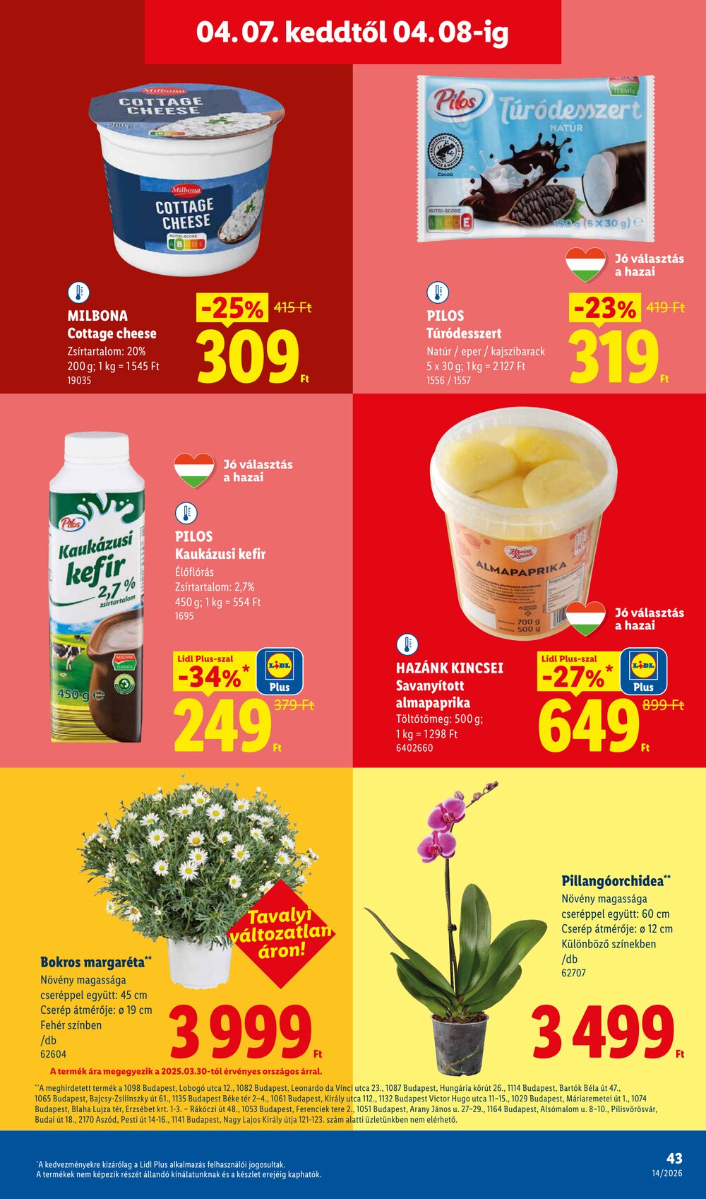 Lidl akciós újság 2026.04.01-től - 43. oldal.