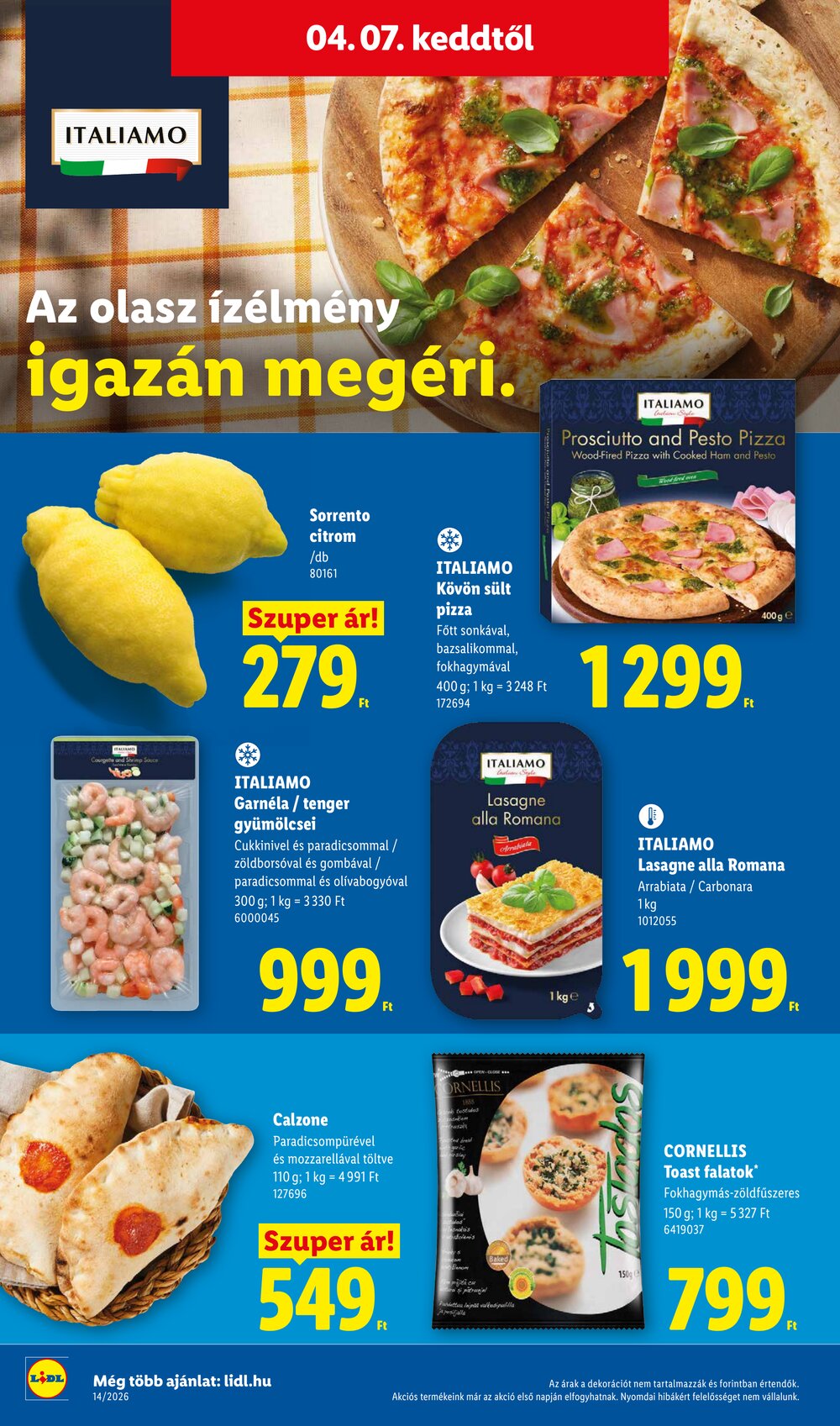 Lidl akciós újság 2026.04.01-től - 44. oldal.