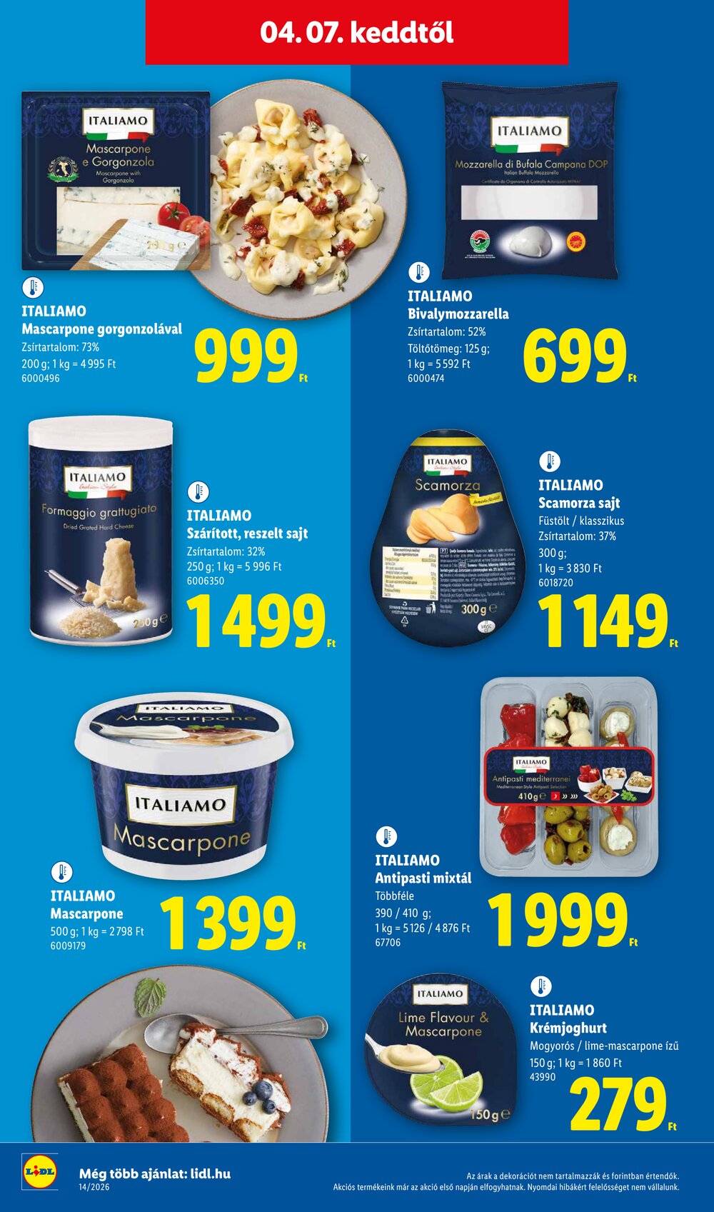 Lidl akciós újság 2026.04.01-től - 46. oldal.