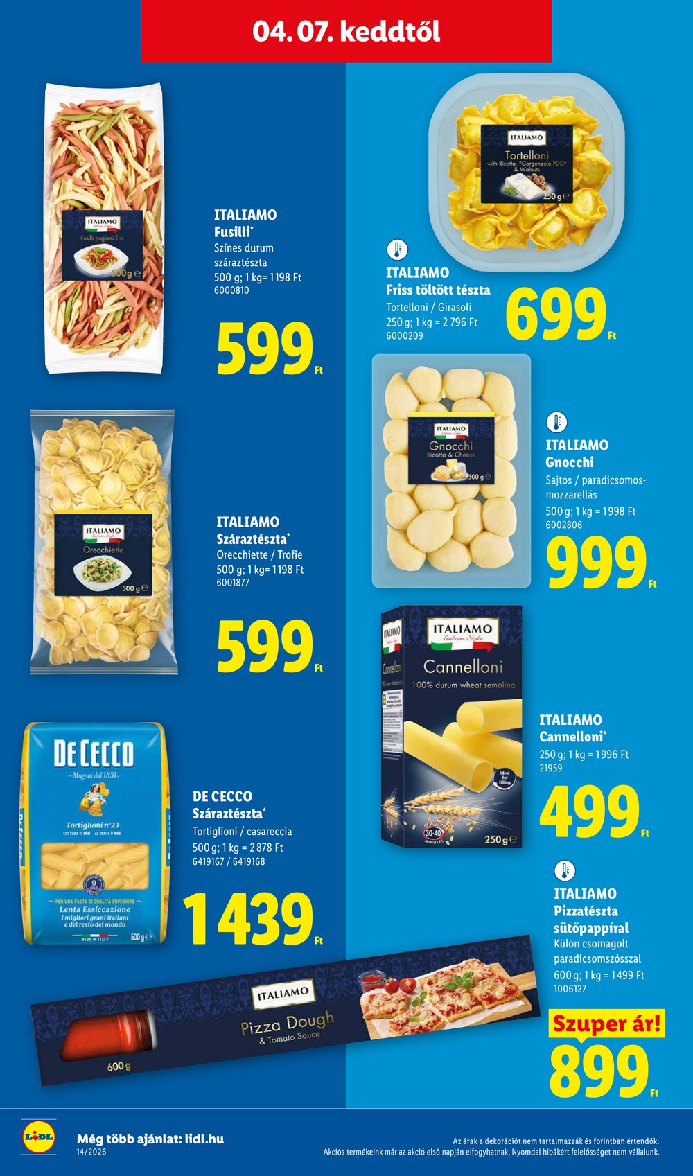 Lidl akciós újság 2026.04.01-től - 48. oldal.