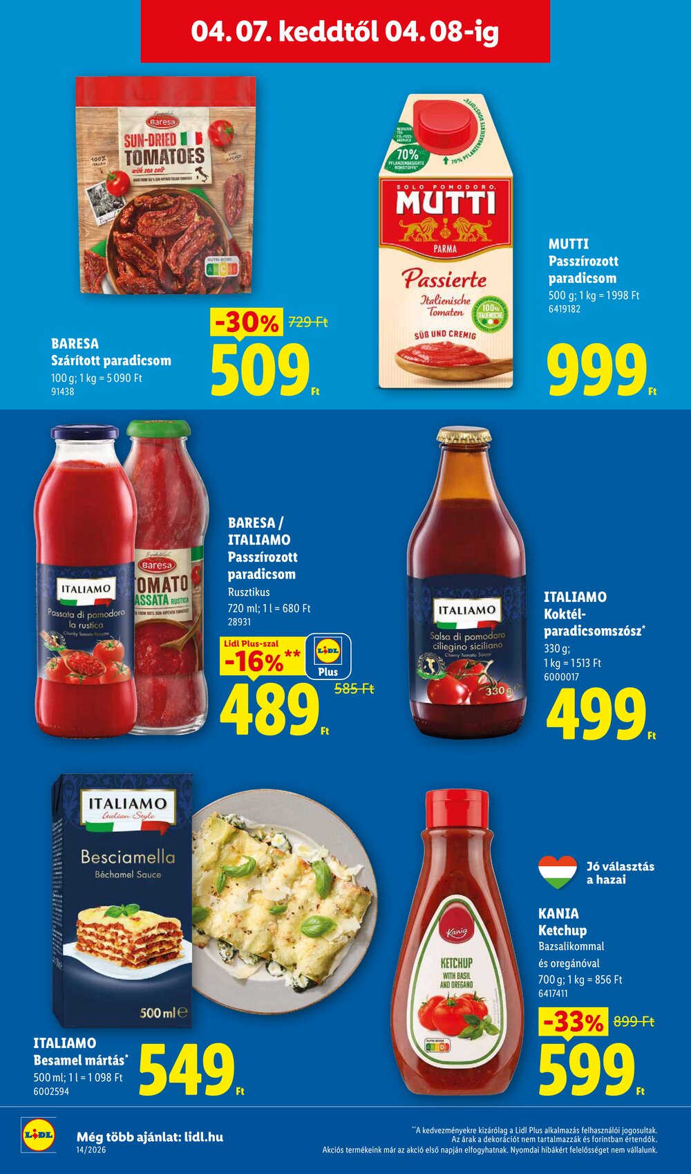 Lidl akciós újság 2026.04.01-től - 50. oldal.