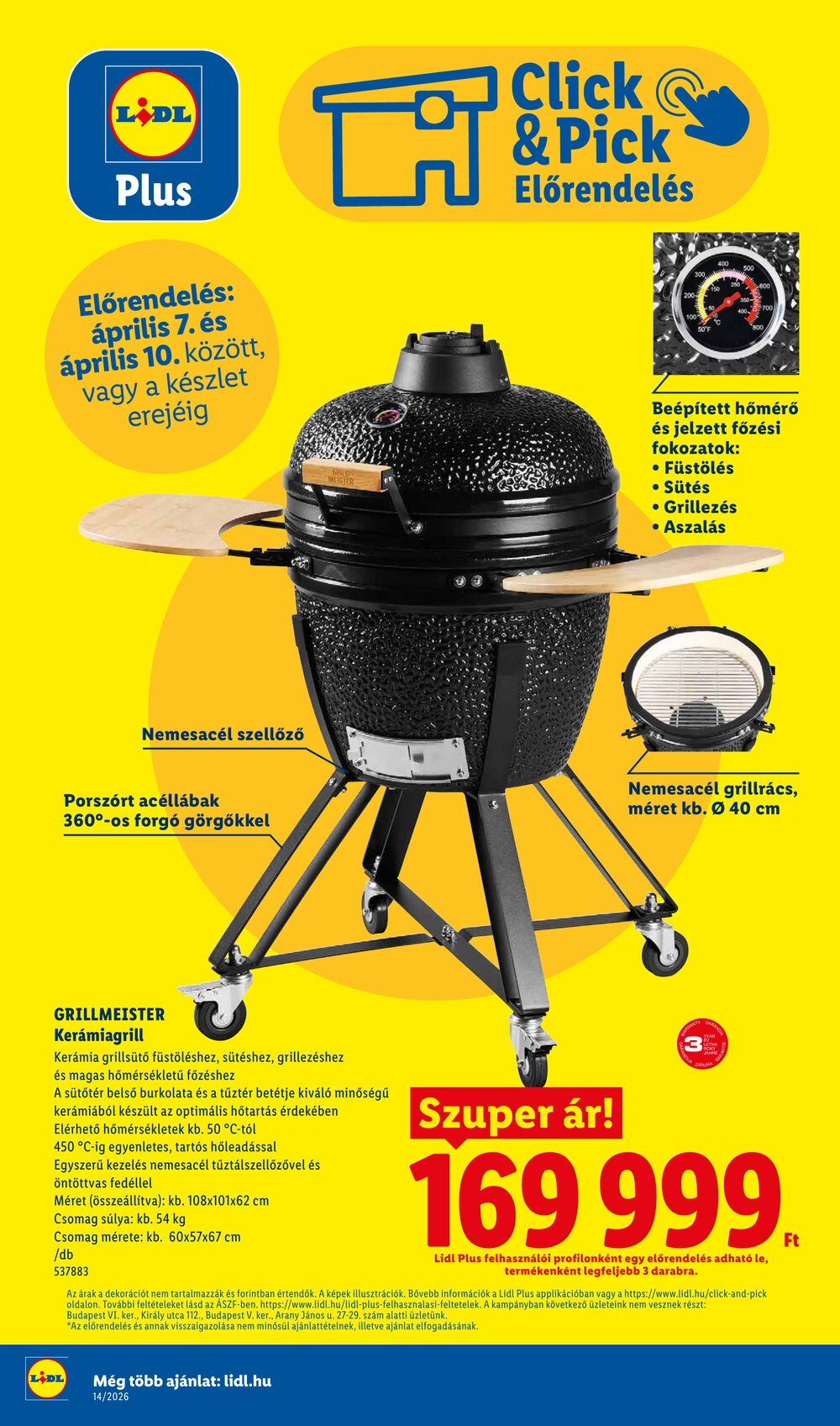 Lidl akciós újság 2026.04.01-től - 14. oldal.