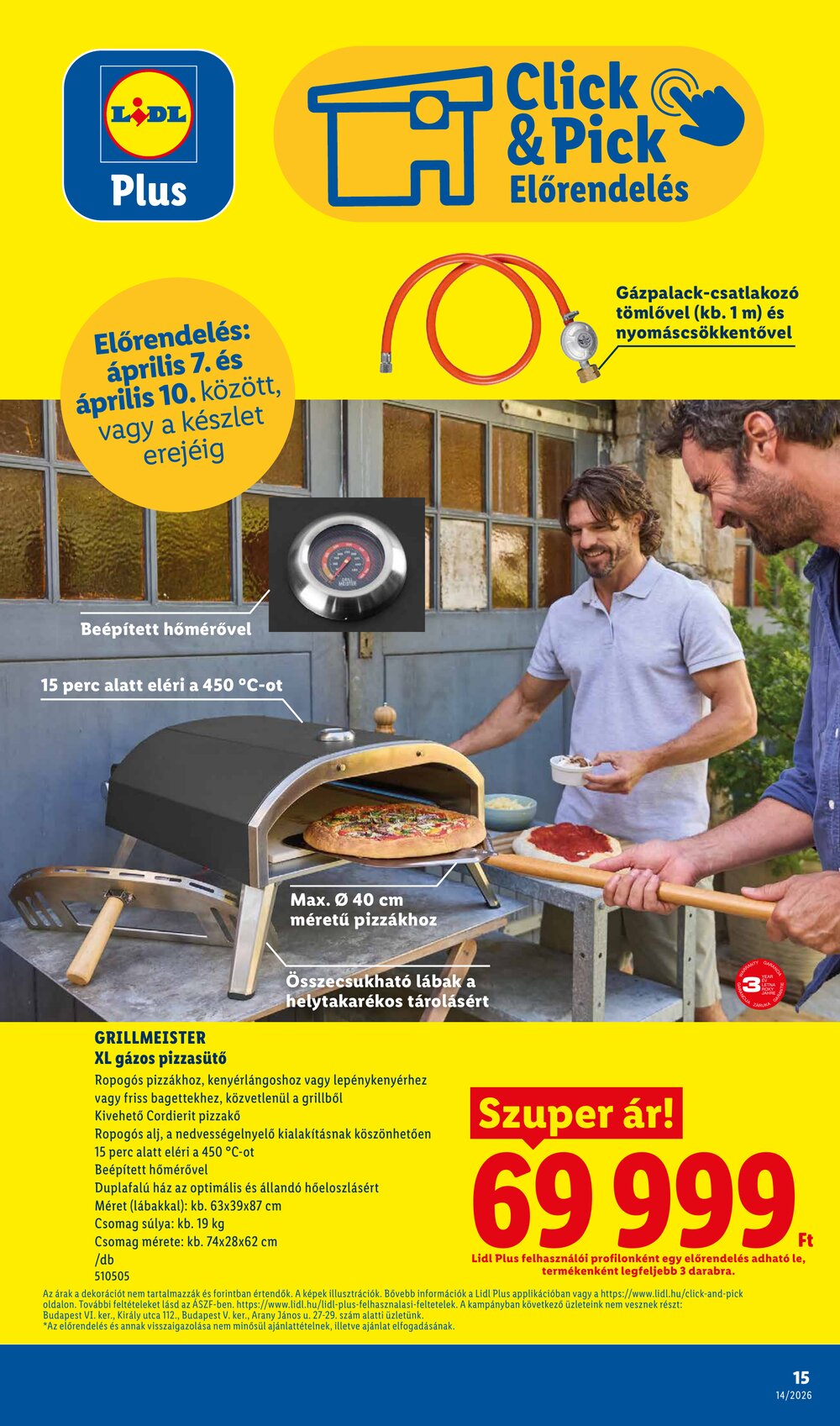 Lidl akciós újság 2026.04.01-től - 15. oldal.