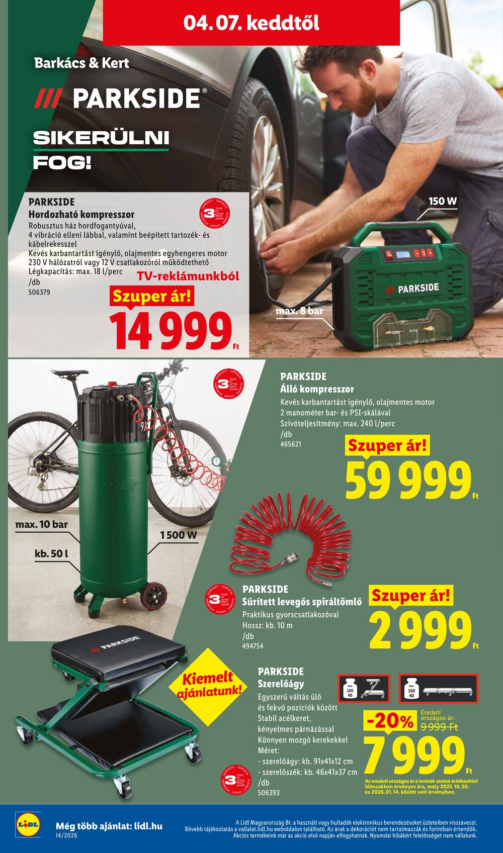 Lidl akciós újság 2026.04.01-től - 16. oldal.