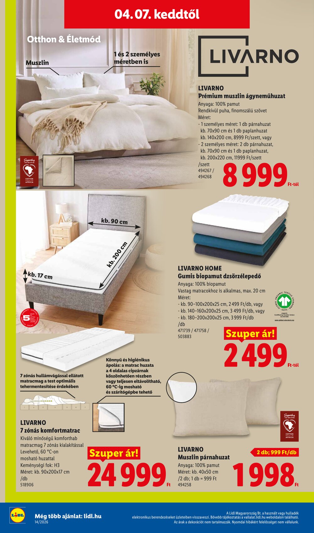 Lidl akciós újság 2026.04.01-től - 22. oldal.