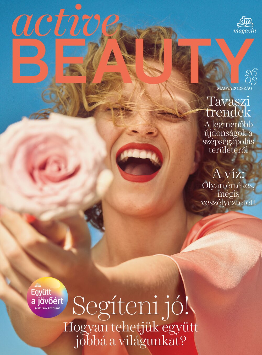 DM drogéria akciós újság 2026.04.01-től - 1. oldal.