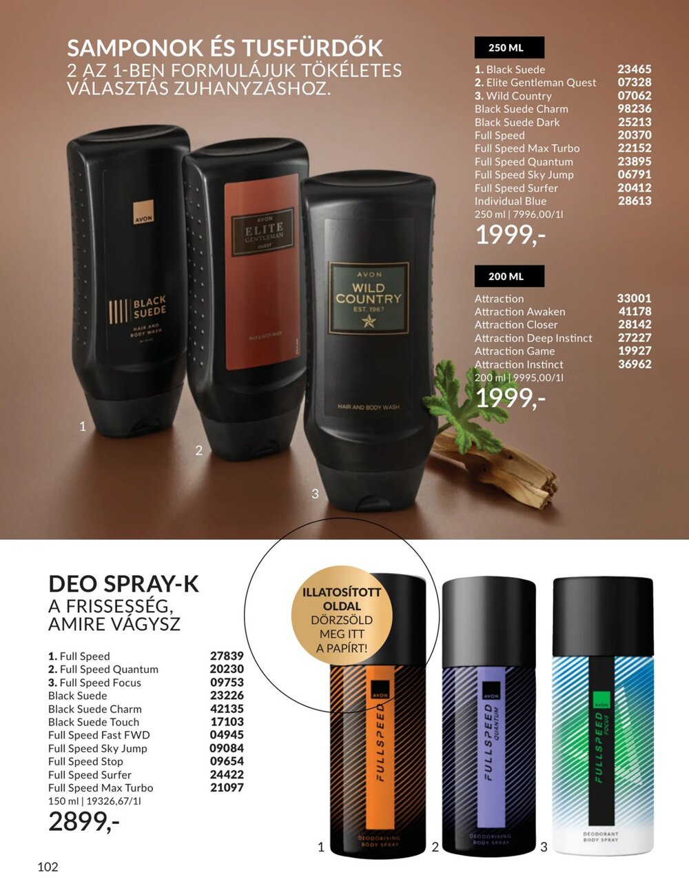 Avon akciós újság 2026.04.01-től - 102. oldal.