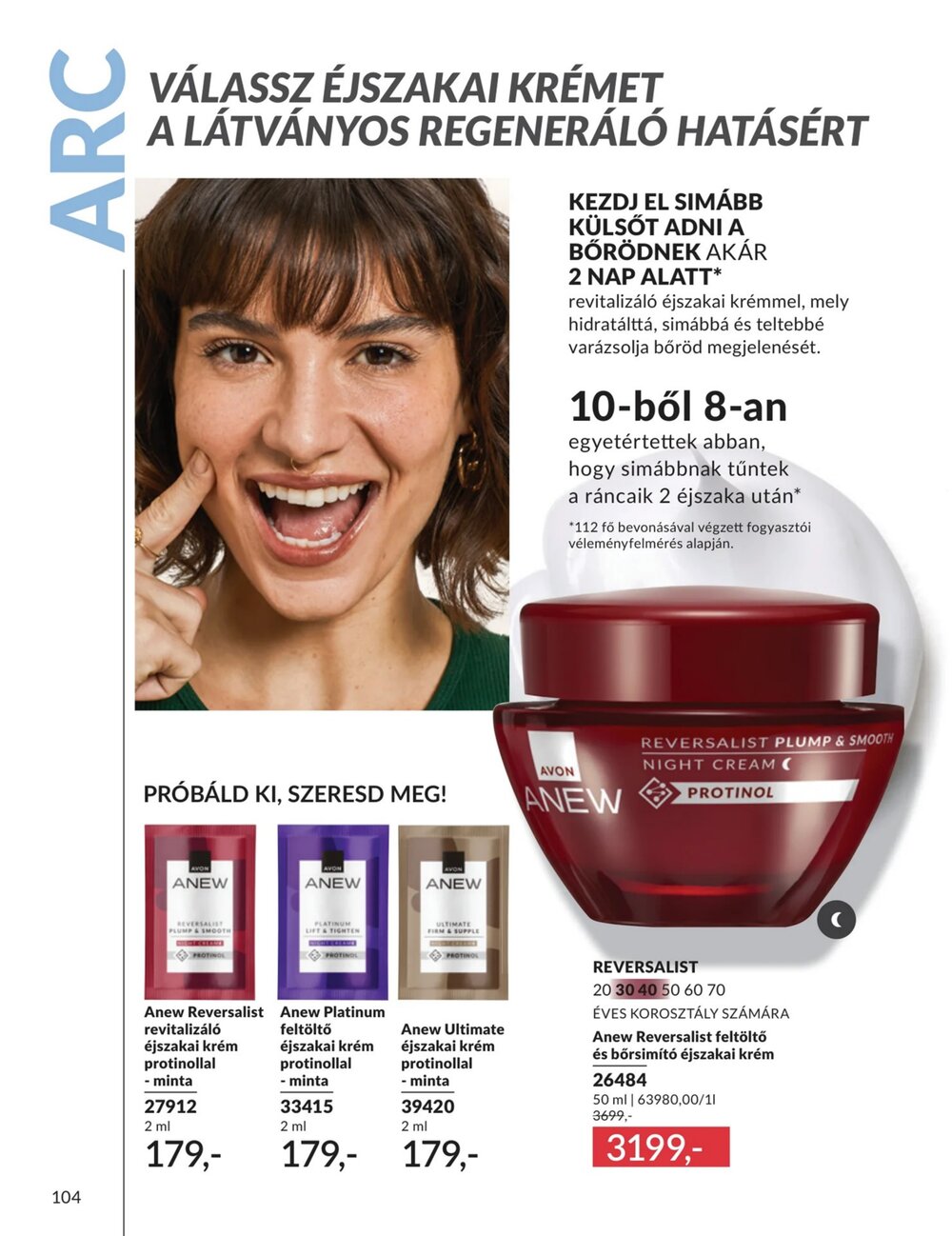 Avon akciós újság 2026.04.01-től - 104. oldal.