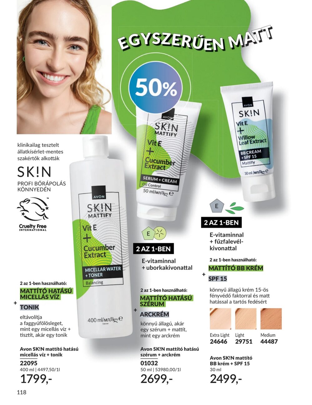 Avon akciós újság 2026.04.01-től - 118. oldal.