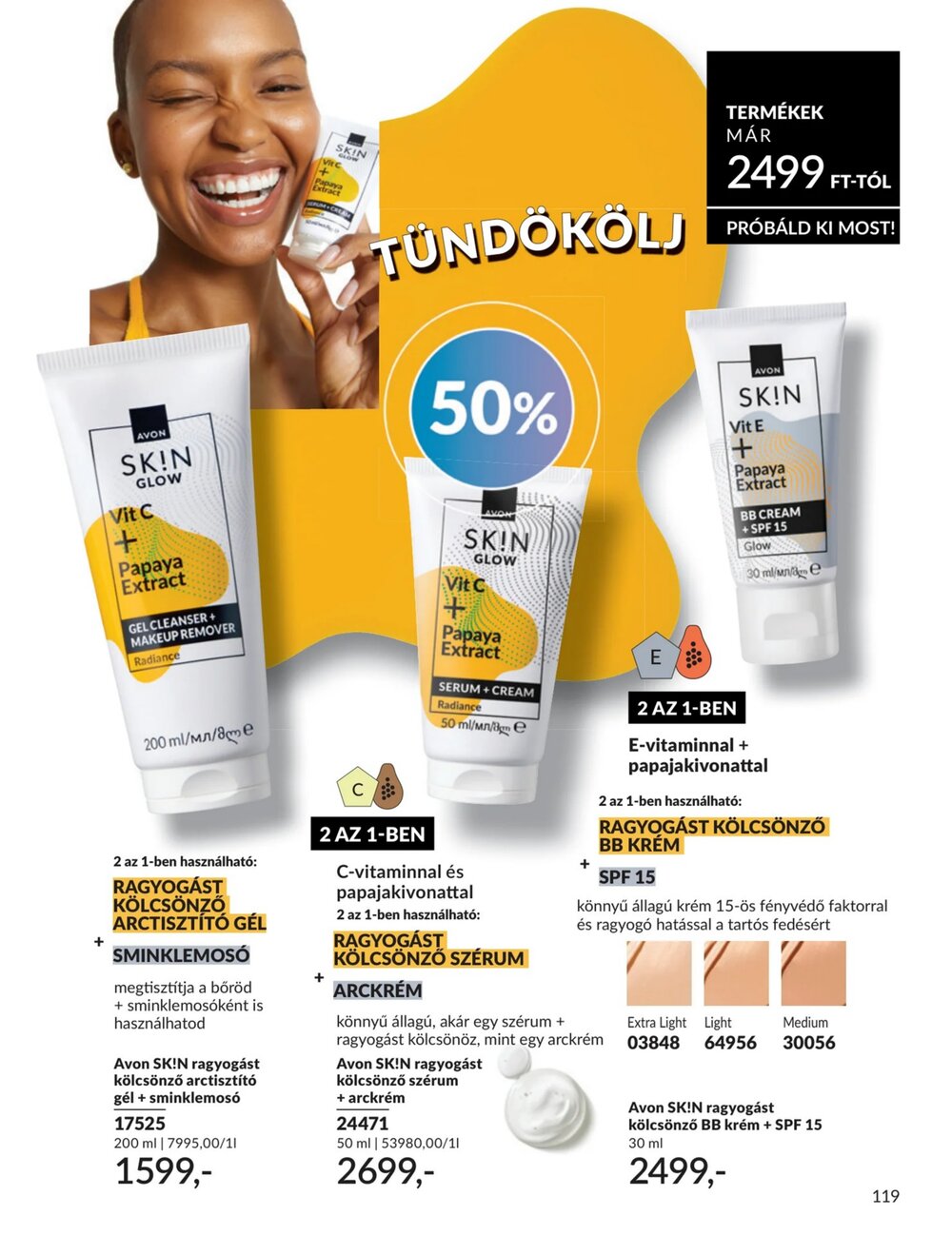 Avon akciós újság 2026.04.01-től - 119. oldal.