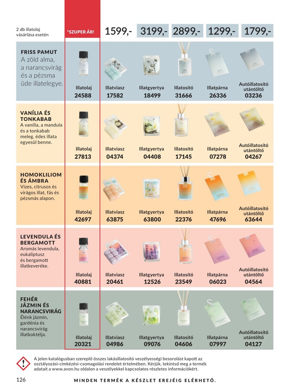 Avon akciós újság 2026.04.01-től - 126. oldal.