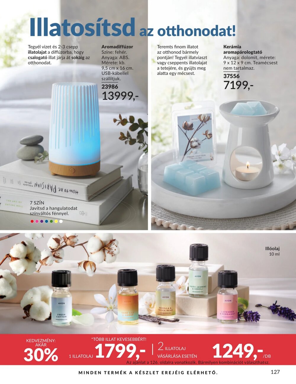 Avon akciós újság 2026.04.01-től - 127. oldal.