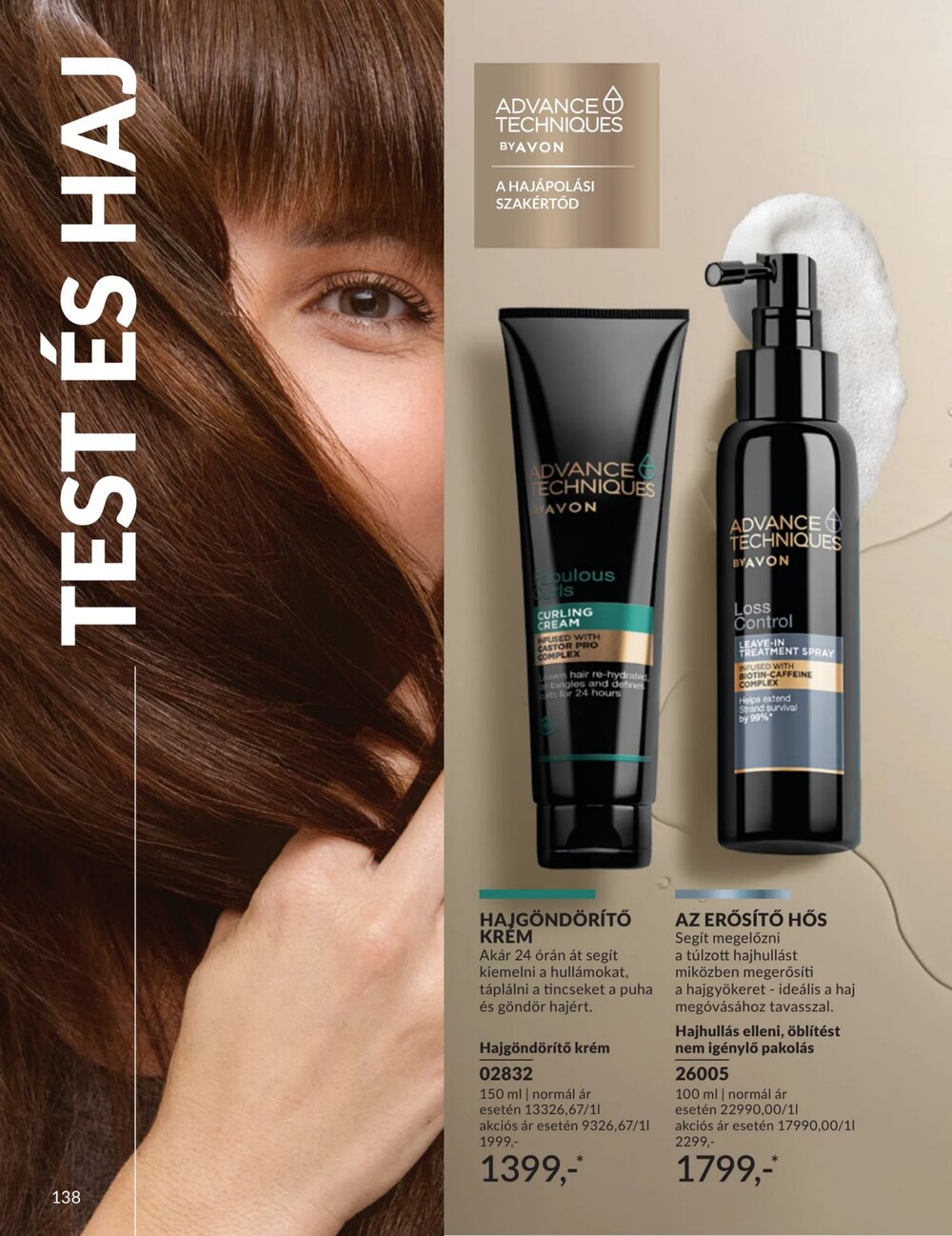Avon akciós újság 2026.04.01-től - 138. oldal.