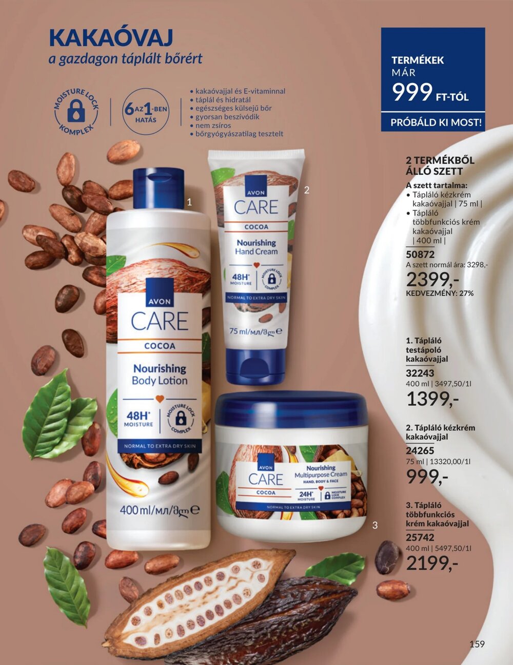 Avon akciós újság 2026.04.01-től - 159. oldal.