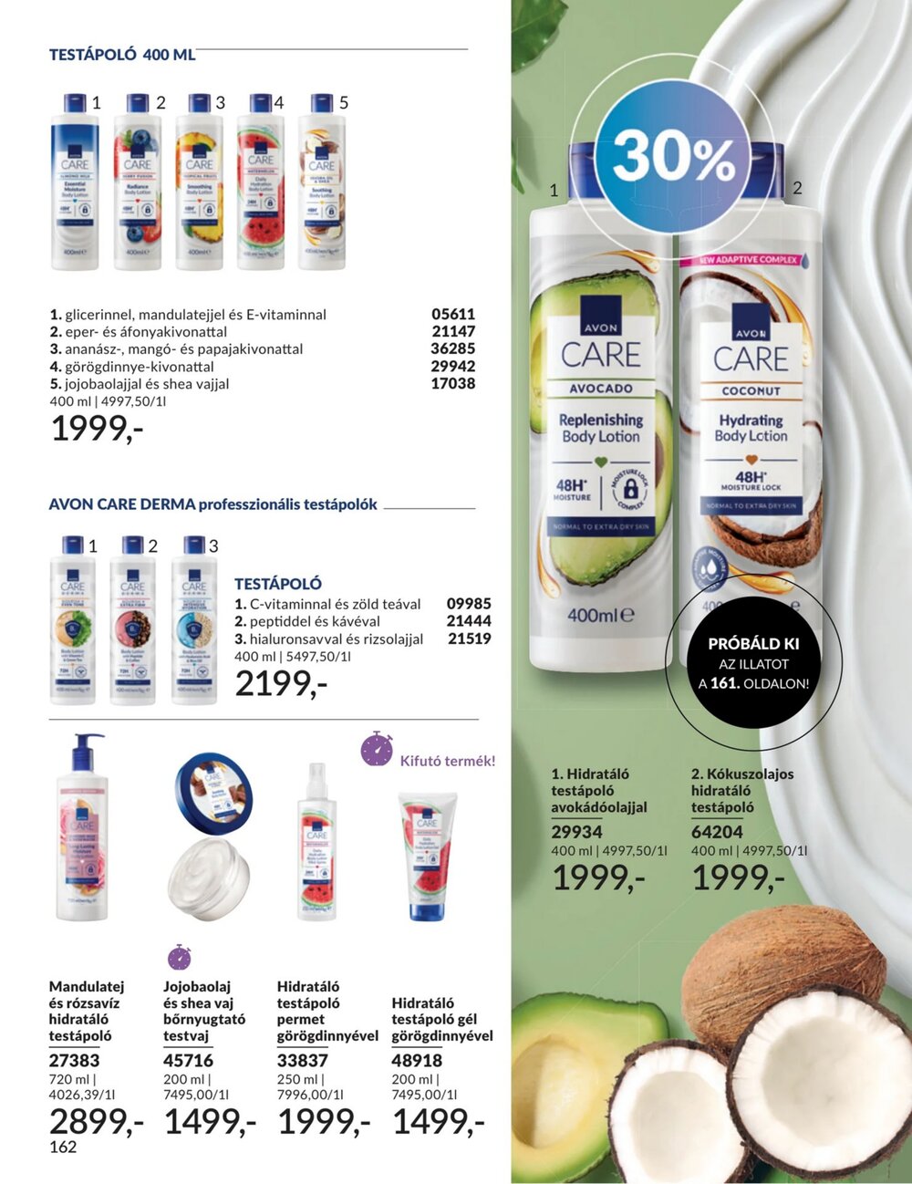 Avon akciós újság 2026.04.01-től - 162. oldal.