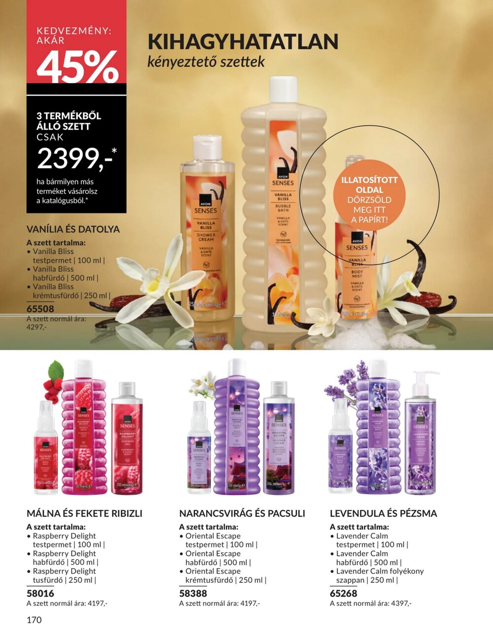Avon akciós újság 2026.04.01-től - 170. oldal.