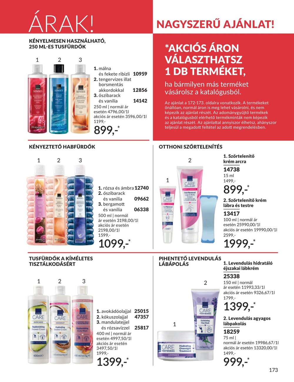Avon akciós újság 2026.04.01-től - 173. oldal.