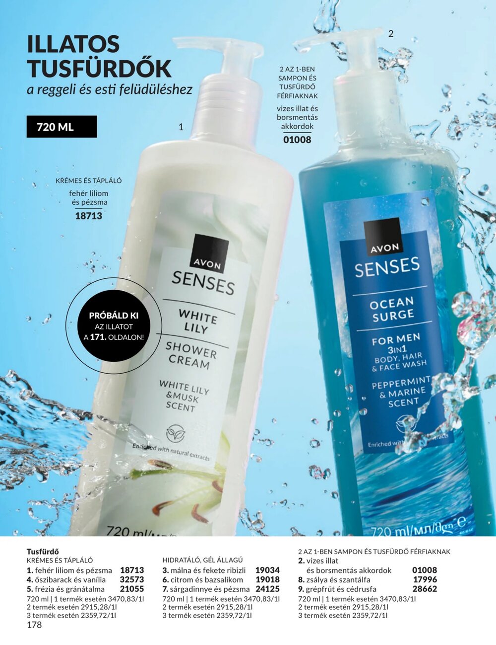Avon akciós újság 2026.04.01-től - 178. oldal.