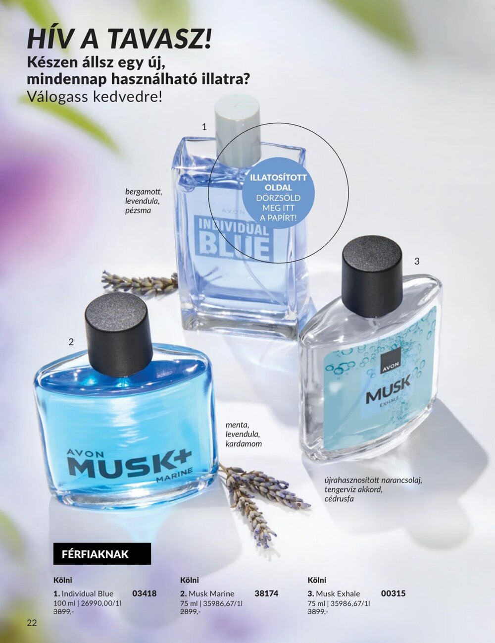 Avon akciós újság 2026.04.01-től - 22. oldal.