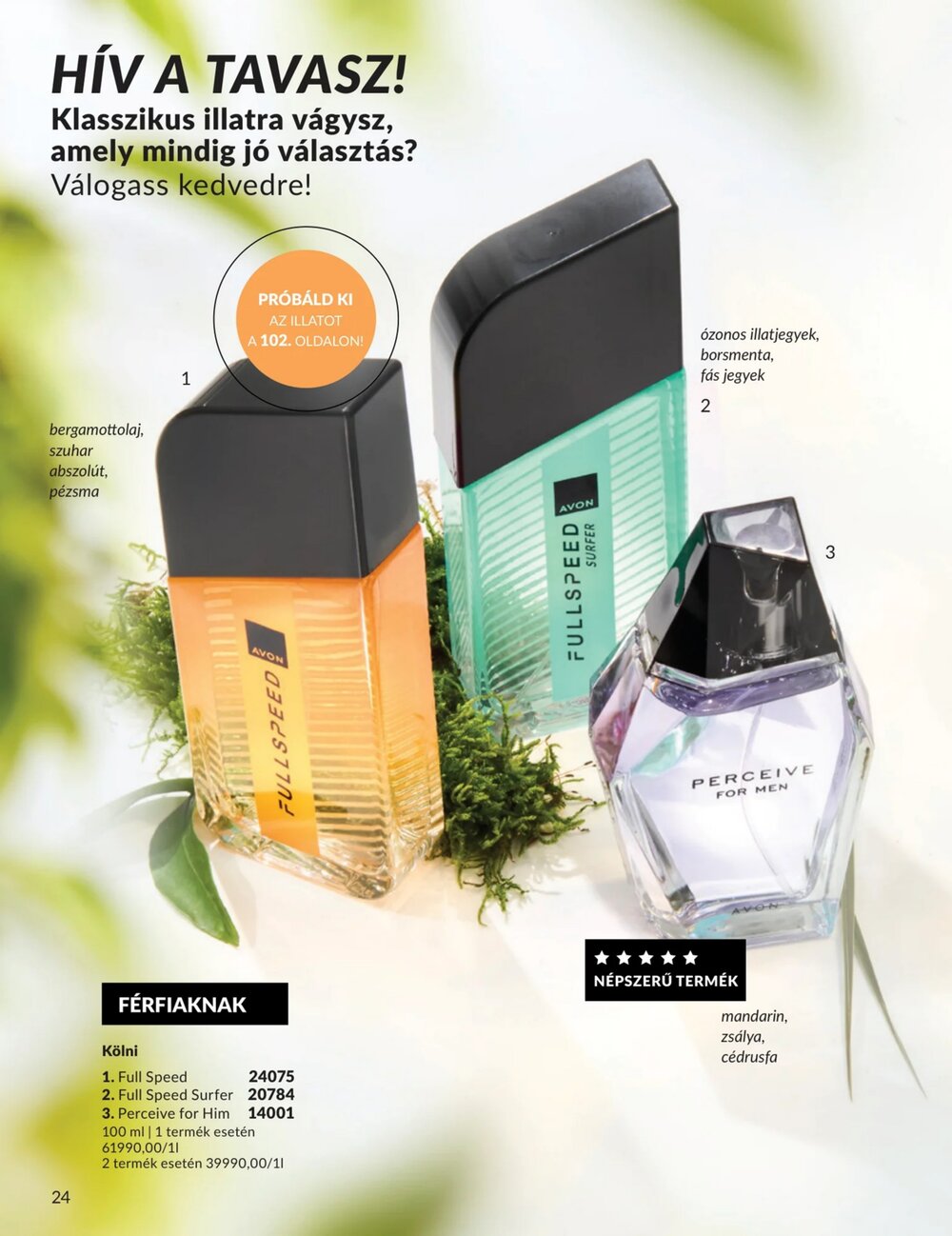 Avon akciós újság 2026.04.01-től - 24. oldal.