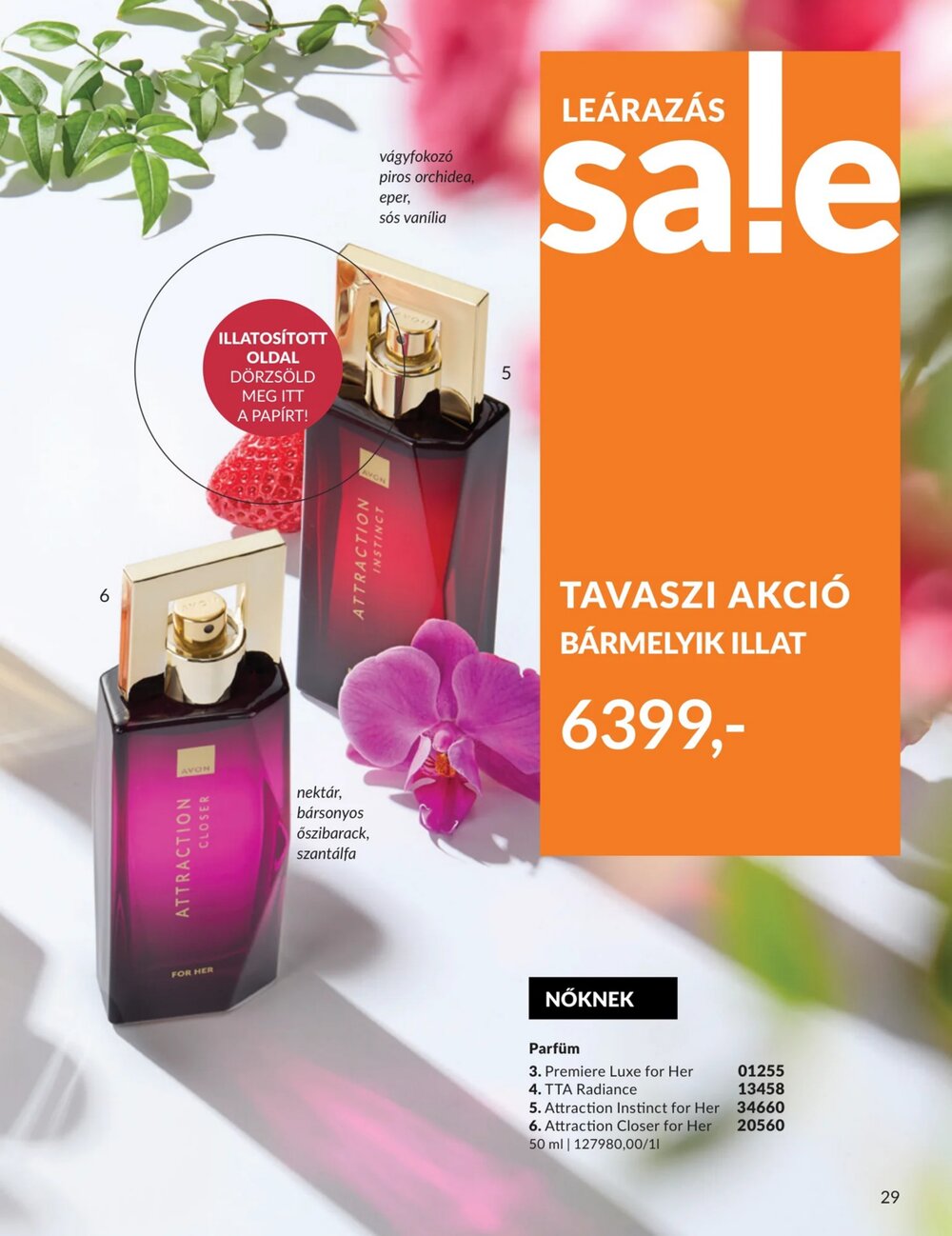 Avon akciós újság 2026.04.01-től - 29. oldal.