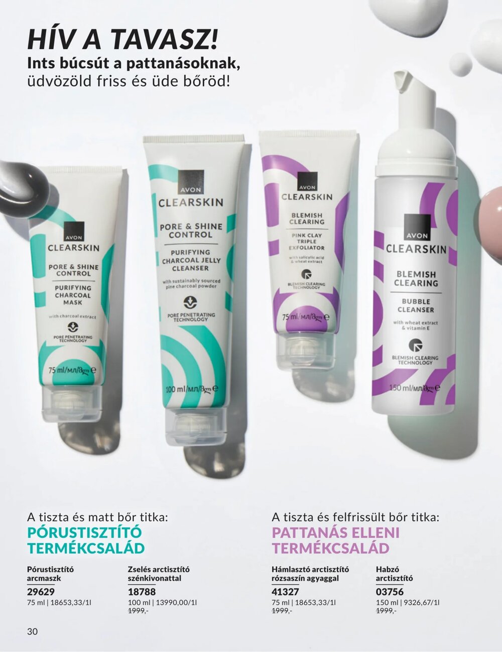 Avon akciós újság 2026.04.01-től - 30. oldal.