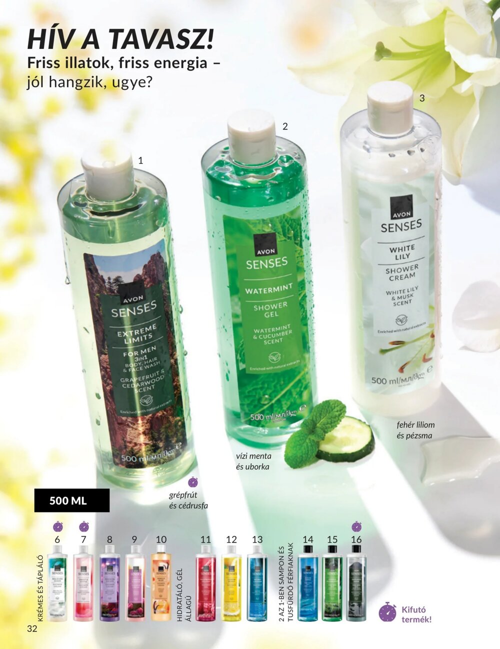 Avon akciós újság 2026.04.01-től - 32. oldal.