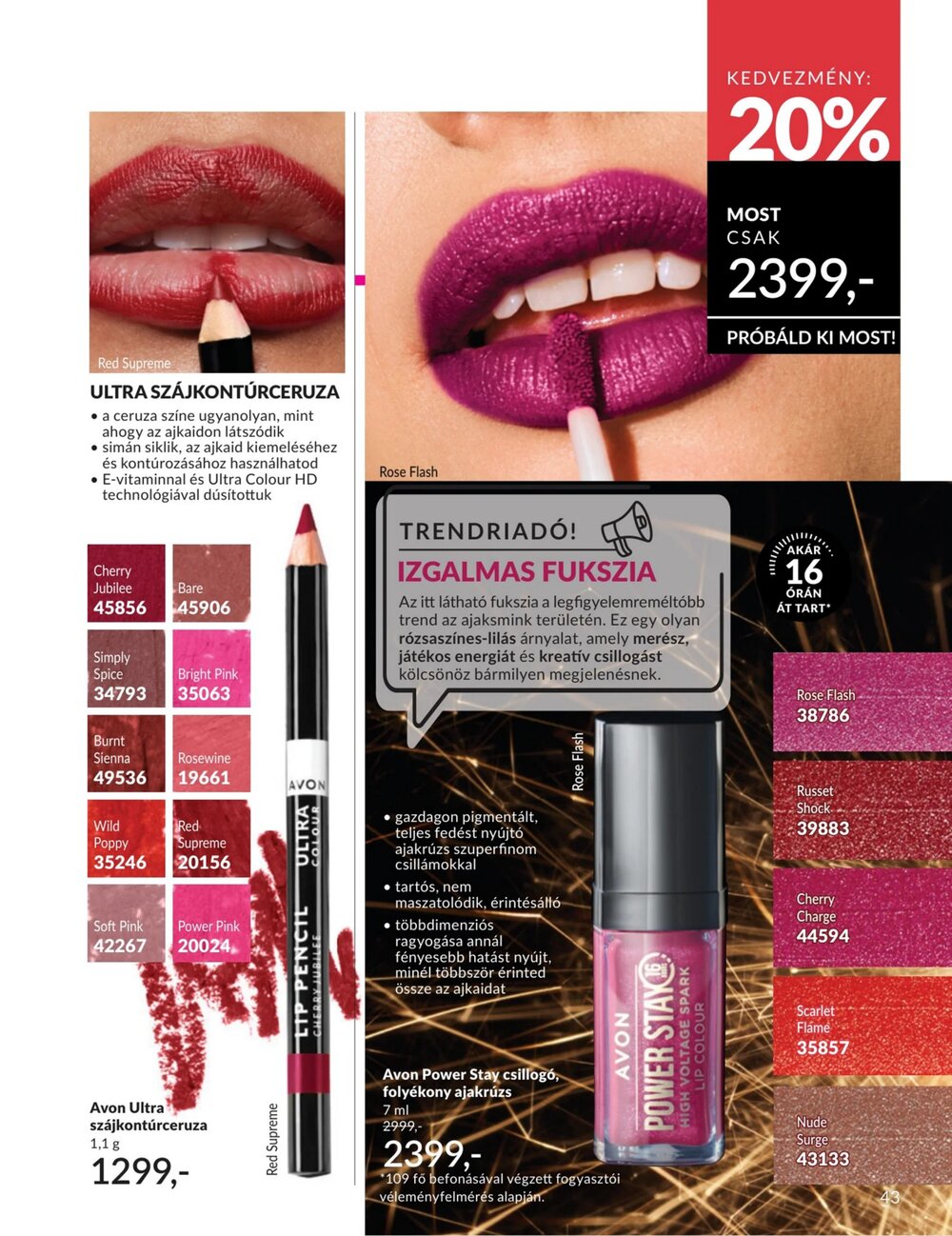Avon akciós újság 2026.04.01-től - 43. oldal.