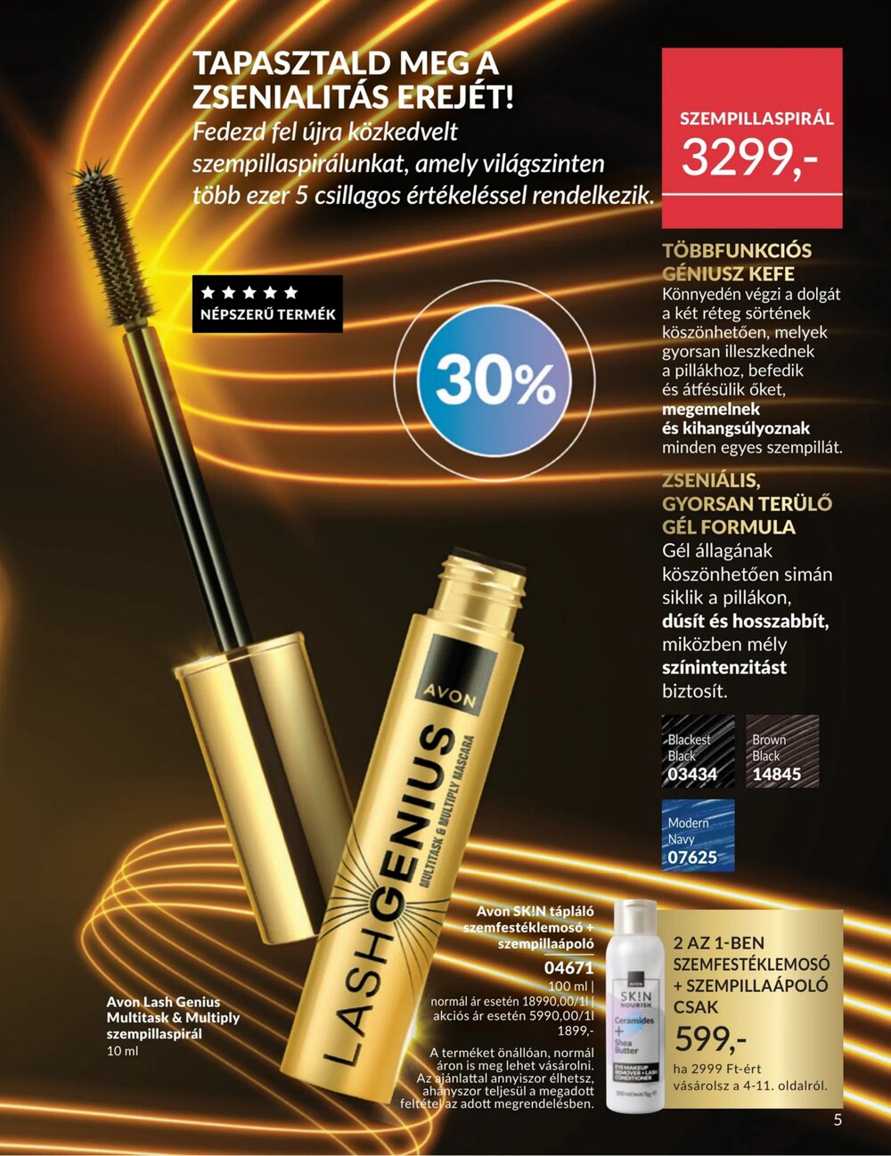Avon akciós újság 2026.04.01-től - 5. oldal.