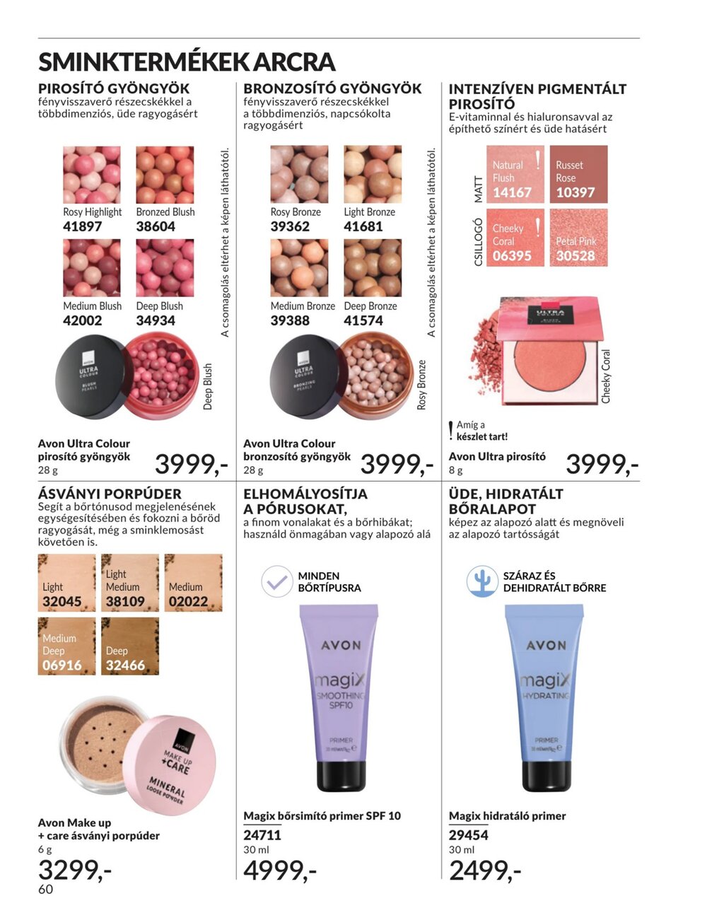 Avon akciós újság 2026.04.01-től - 60. oldal.