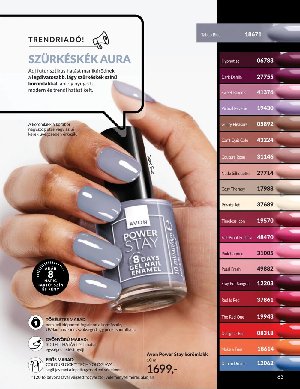 Avon akciós újság 2026.04.01-től - 63. oldal.