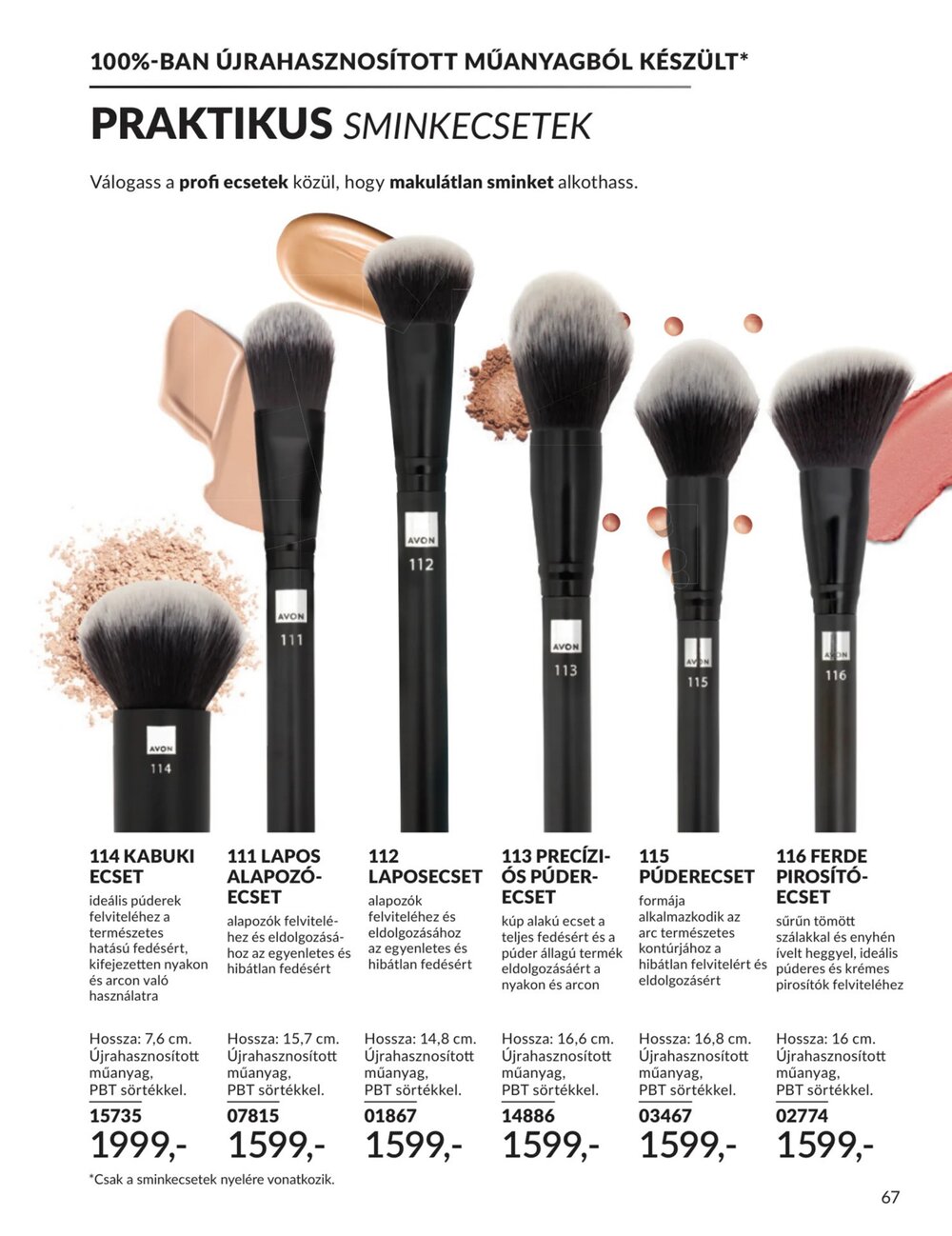 Avon akciós újság 2026.04.01-től - 67. oldal.