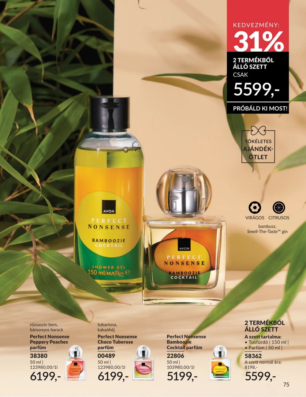 Avon akciós újság 2026.04.01-től - 75. oldal.