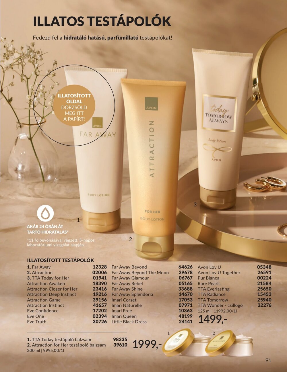 Avon akciós újság 2026.04.01-től - 91. oldal.