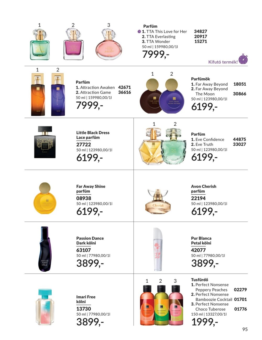 Avon akciós újság 2026.04.01-től - 95. oldal.