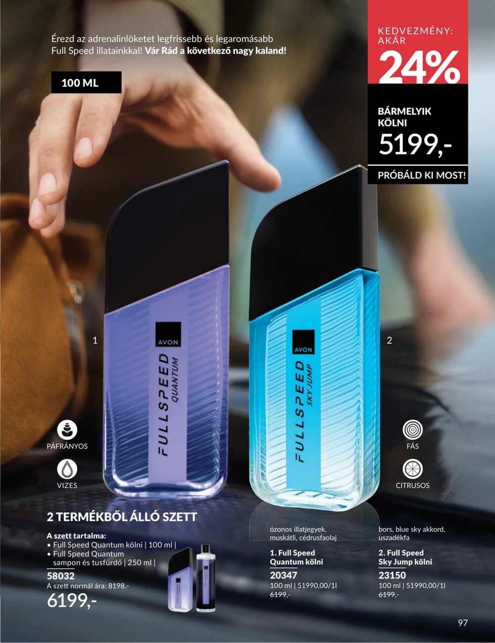 Avon akciós újság 2026.04.01-től - 97. oldal.