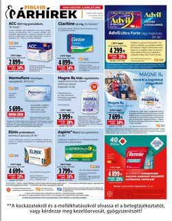 Pingvin Patika akciós újság 2026.04.01-től